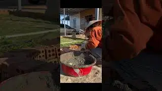 Xây lò nướng ngoài trời thật đơn giản phần 1#xuhuongyoutube #vlogdoithuong #tadung
