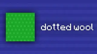 Dotted Wool (Minecraft Texture Pack)