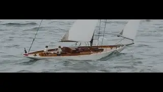 CAMBRIA (Echelle 1/24eme) en navigation (Rivi&egrave;re de Saint Philibert (Morbillan) Juillet 2024)