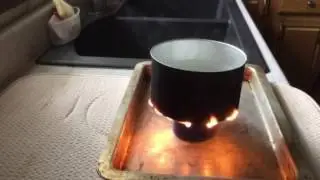 Backpacking alcohol stove