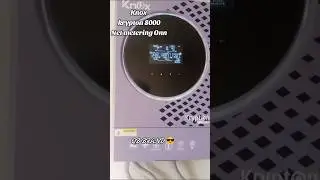 #electrical#knoxknox#krypton8000#netmetering #greenmeter #inverter ko green meter k sath kasay attch