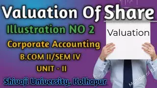 Valuation of shares|Net asset method|b.com part 2 sem 4 corporate Accounting| @eduaccountancy
