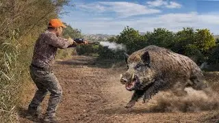 Chasse Sanglier au maroc | Wild Boar #hunting  2025-2026 (Partie 24) 🐗