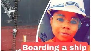 How to board a mega ship. Pilot ladder | #embarkation ladder | helicopter | gangway | #SOLAS
