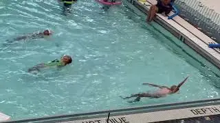 Swim lesson  🏊 🏊&zwj;♀️ 🌊 