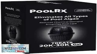 PoolRx Pool Unit #101066 6 Month Algaecide Treats 20k 30k gallons Black Review