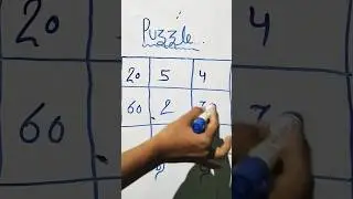 Maths magic puzzle|interesting maths puzzles solve it guy's|#viral #shortfeed #youtubeshorts #puzzle