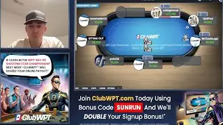 (10/19/2025) $5,000 Sun Run Bounty Tournament feat. ClubWPT Ambassador Josh 