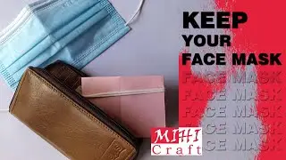 Face Mask keeper | Surgical Mask Holder | How to Keep your Mask ( Only by Using Single Paper )