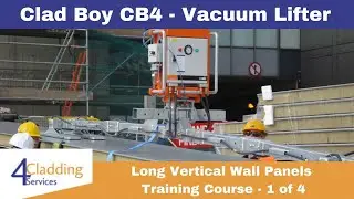Clad Boy CB4 | Long Vertical Wall Panels | Training Course | Video 1 of 4 | 4 Cladding Services