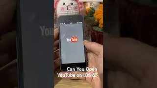 Opening YouTube App on iOS 6 in 2025 &ndash; Still Works? #ios6 #apple