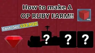 How to make a OP Ruby Farm (Block Tycoon Tutorial)