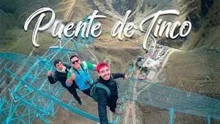 El PUENTE COLGANTE MÁS ALTO del Perú😮| Cañón de Ushco