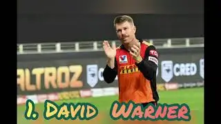 TOP 5 Batsmen OF SRH #ipl2021 #SRH #ipl