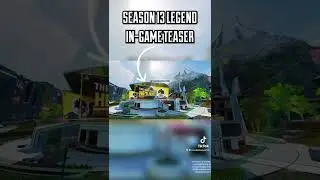 Season 13 NEW Legend In-Game Teaser in Control