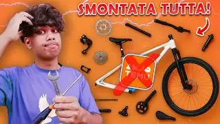 HO SMONTATO tutta la BICI di TEMU — Riparazione TOTALE!