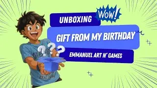 🎁 XP-Pen Tablet Unboxing | Beginner Digital Art Setup for Drawing @EmmanuelArtnGames 