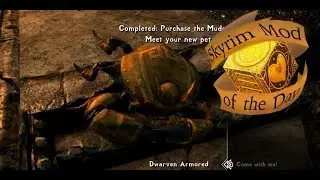 Skyrim Mod of the Day: Dwemer Armored Mudcrab