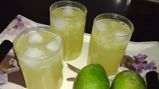 सेहत से भरपूर कच्चे आम का जूस / Khatta Meetha Mango Juice