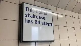 Lambeth North Station Staircase