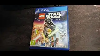 LEGO Star Wars: The Skywalker Saga (PS4). Распаковка