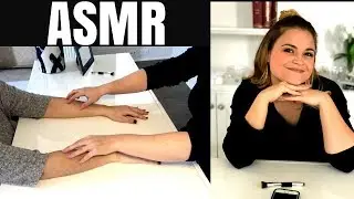 ASMR Relaxing Hand & Arm Tickling Massage