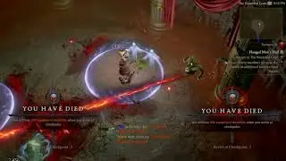 Diablo 4 S10 Spritborn ANDARIEL Boss Fight I Local coop I Couple Game I Torment3