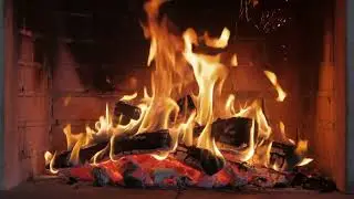 Cozy Fireplace Sounds (1 hour) 🔥 Crackling Fire Ambience (Sleep &bull; Study &bull; Relax)