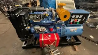 Original Weifang Ricardo 50kva open type diese generator ZH4105ZD engine fuel tank for sale