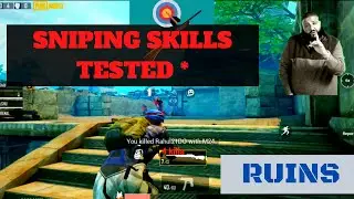 Sniping with 100 percent KD | Sniping in Pubg Moblile TDM Ruins Map | LeeChild Gaming