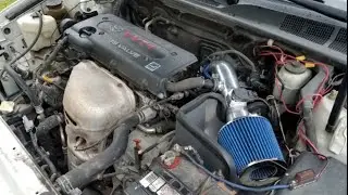 Ebay cold air intake for 2004 Camry (5th gen), install, sound, review