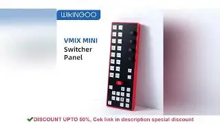 Vmix Switcher Control Panel for New Media Live Broadcast MIDI2.0 Software Keyboard