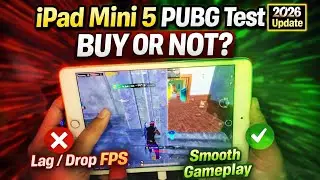 iPad Mini 5 PUBG Mobile Performance Test 2026 🔥 Buy or Not?