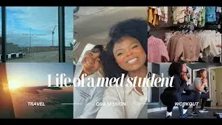 Life Of A Med Student: Visiting Bestie and Her New Baby, Q&A session, Workout session & More
