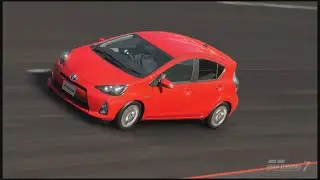 Red Toyota Aqua '11 The Perfect Start ?  | GT7 | Gran Turismo 7 | Cafe Menu 1