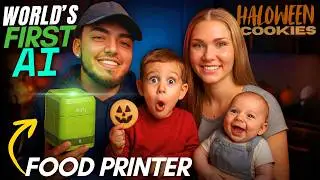 AI Food Printer Review: Printing Halloween Cookies at Home