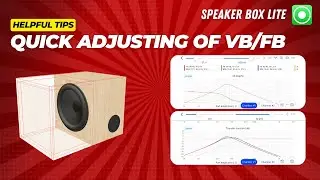 Speaker Box Lite - Box design guide: How to simply adjust box's parameter