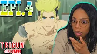 Vash Can't Catch NO BREAK! | Trigun STARGAZE Episode 4 Reaction/Review 