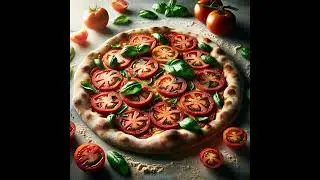 Tomato Basil Flatbread - Quick & Fresh