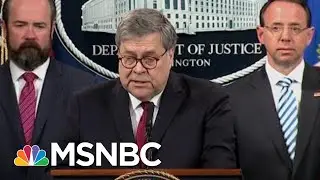 Robert Mueller Appears To Undercut Views Of Attorney General | Morning Joe | MSNBC