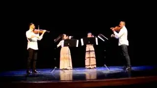 Jacob Dont - Quartet in E minor for four violins Op.42 - Allegro espressivo Scherzo - Allegro assai