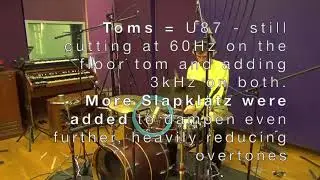 Ken Scott Recording Session - Two Kit Setups