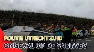 Politie Utrecht Zuid | Groot ongeval | Gesignaleerde aangehouden