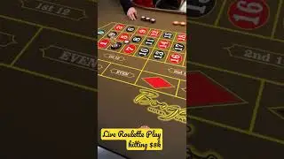 Live Roulette Play Hitting over 8k! #atlanticcity #borgata #player