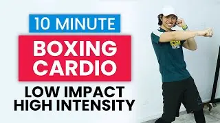 10 MIN FUN LOW IMPACT HIGH INTENSITY &bull; Combat Cardio #1 &bull; Keoni Tamayo
