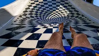 Wave Illusion Water Slide at Rukkel-t&oacute; Waterpark