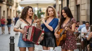 Unforgettable Flamenco Fusion &ndash; Guitar, Accordion & Flute LIVE Now