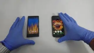 ASMR show: Galaxy #Lagdroid vs Xperia with #Sprinkles on Top 💓 #ASMR phone vs phone