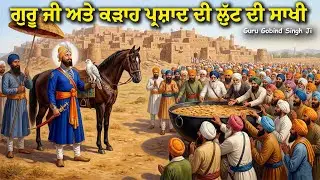 ਗੁਰੂ ਜੀ ਅਤੇ ਕੜਾਹ ਪ੍ਰਸ਼ਾਦ ਦੀ ਲੁੱਟ ਦੀ ਸਾਖੀ | Guru Gobind Singh Ji Katha | United Panjab