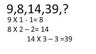 Number Series for competitive Exam short Tricks English